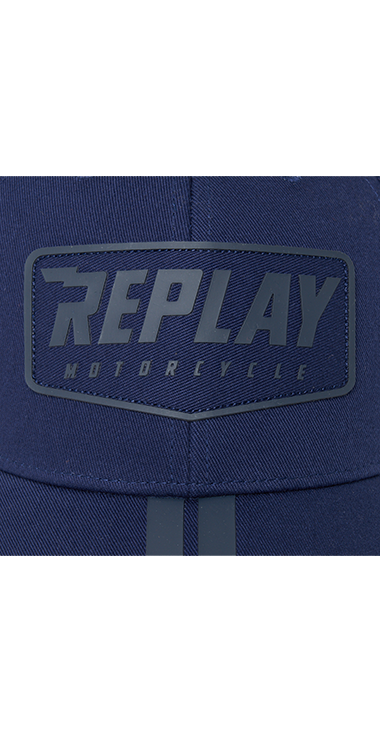 REPLAY MOTORCYCLE へビーコットンツイル キャップ 詳細画像 ネイビー 6